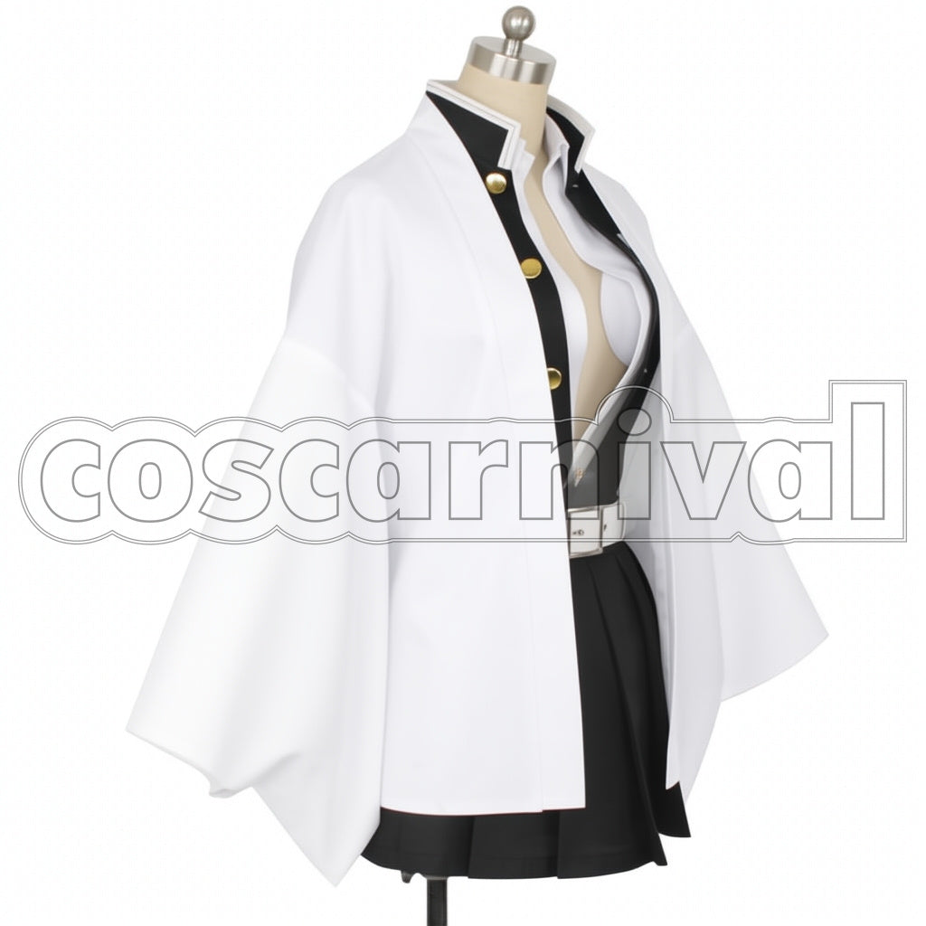 Demon Slayer: Kimetsu no Yaiba Love Hashira Mitsuri Kanroji Cosplay Costume