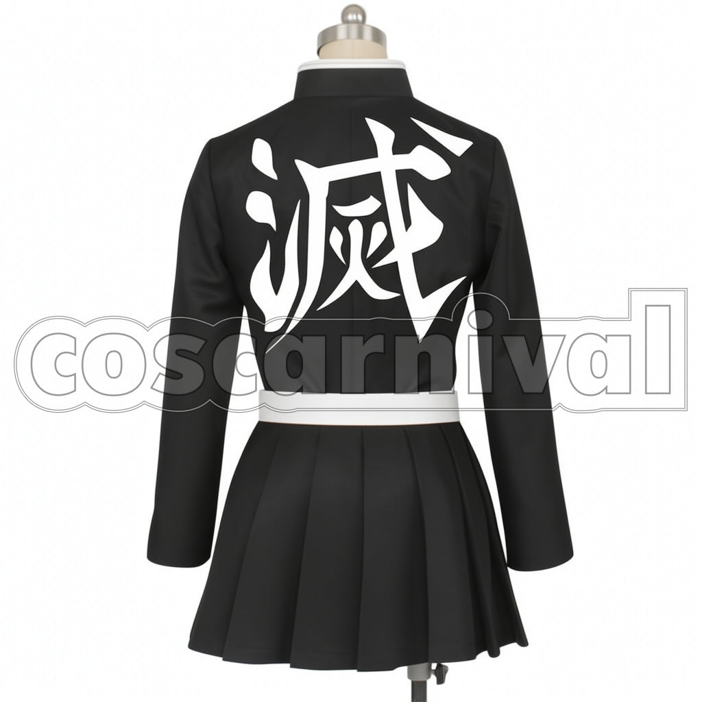 Demon Slayer: Kimetsu no Yaiba Love Hashira Mitsuri Kanroji Cosplay Costume