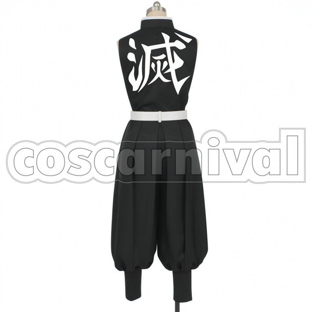 Demon Slayer: Kimetsu no Yaiba Wind Hashira Sanemi Shinazugawa Cosplay Costume