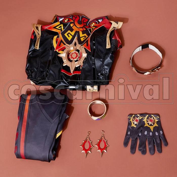 Genshin Impact Mavuika Cosplay Costume