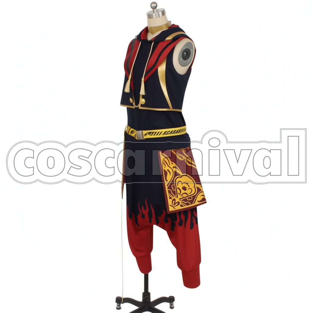 Disney Twisted-Wonderland Scarabia Dorm Jamil Viper Cosplay Costume