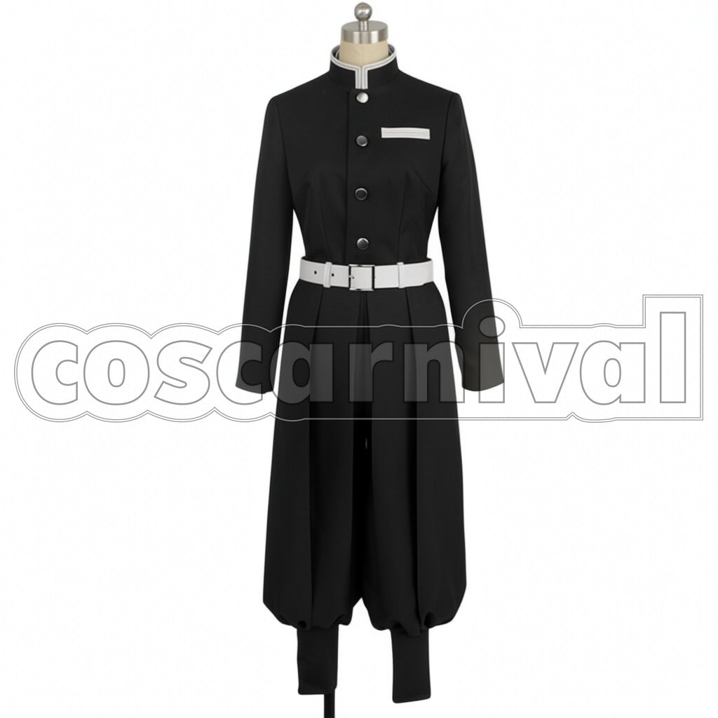 Demon Slayer: Kimetsu no Yaiba Manga Version Zenitsu Agatsuma Cosplay Costume
