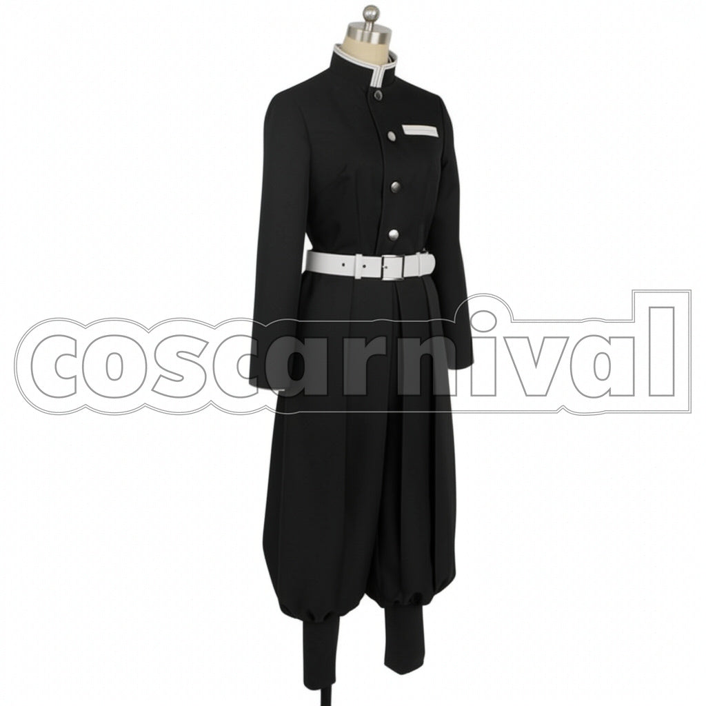 Demon Slayer: Kimetsu no Yaiba Manga Version Zenitsu Agatsuma Cosplay Costume