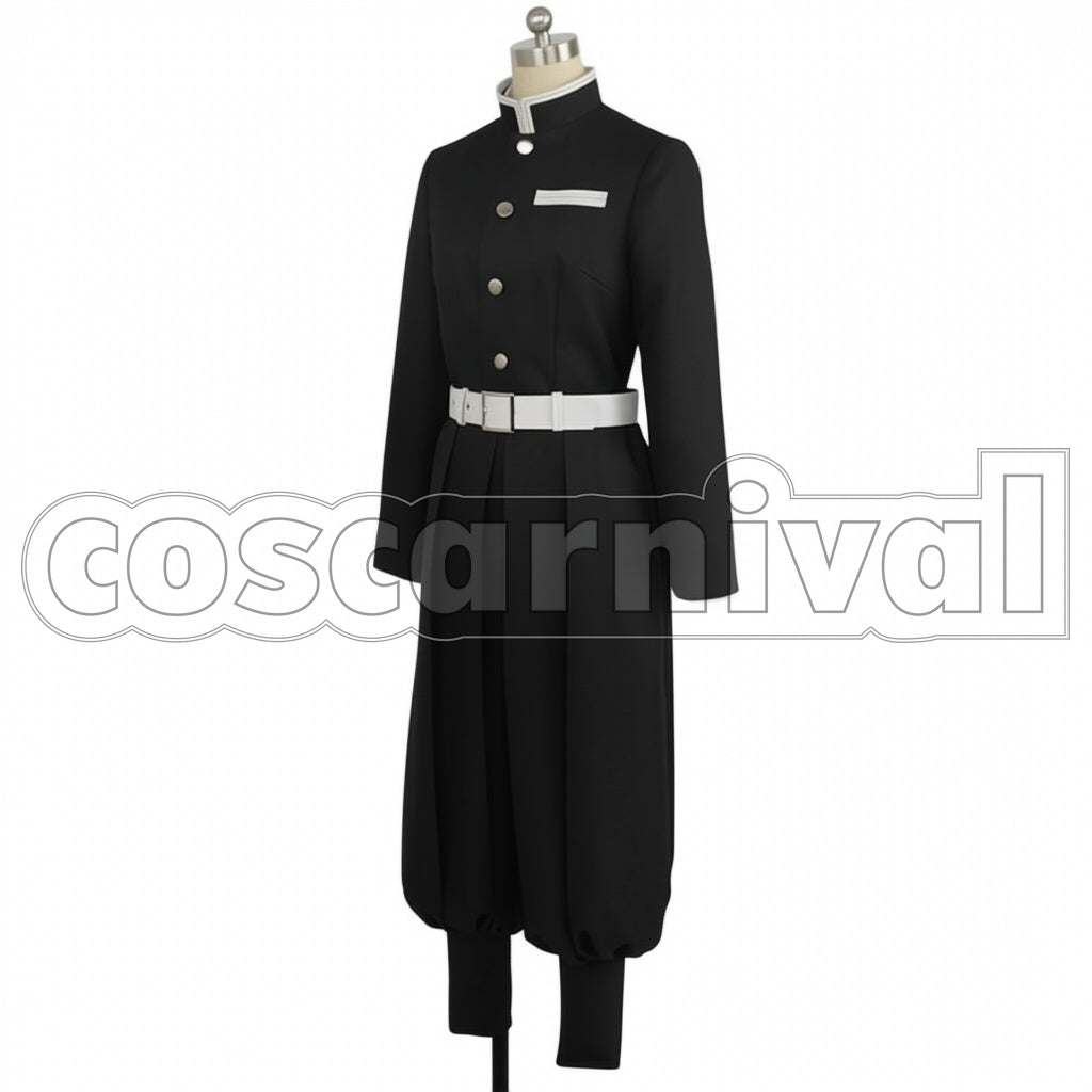 Demon Slayer: Kimetsu no Yaiba Manga Version Zenitsu Agatsuma Cosplay Costume