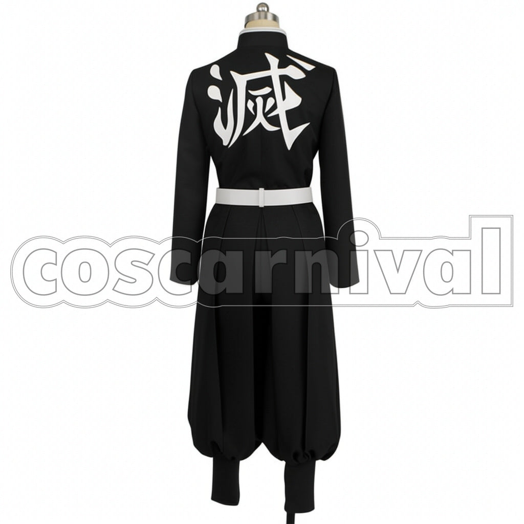 Demon Slayer: Kimetsu no Yaiba Manga Version Zenitsu Agatsuma Cosplay Costume