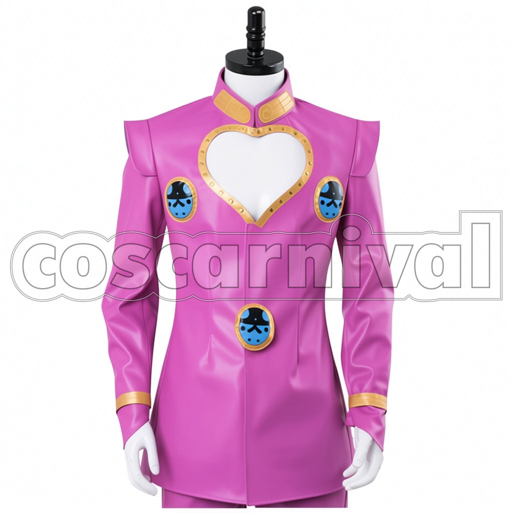 JoJo's Bizarre Adventure Part 5 Golden Wind Giorno Giovanna Cosplay Costume