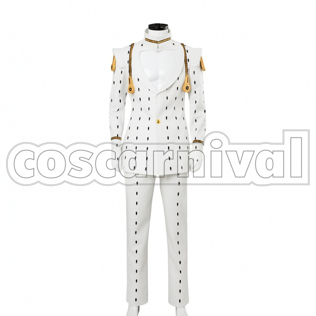 JoJo's Bizarre Adventure Part 5 Golden Wind Bruno Bucciarati Giorno Giovanna Cosplay Costume