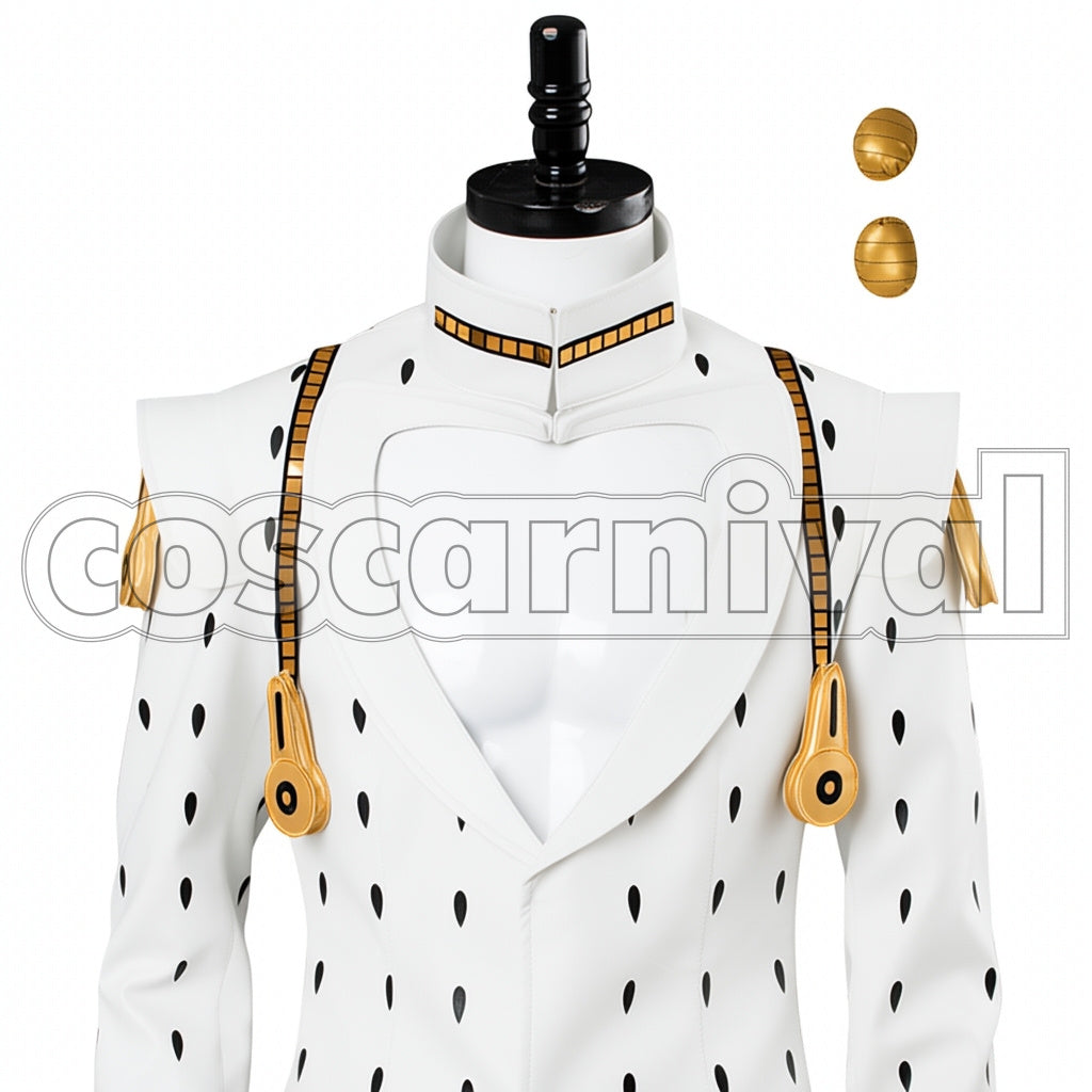 JoJo's Bizarre Adventure Part 5 Golden Wind Bruno Bucciarati Giorno Giovanna Cosplay Costume