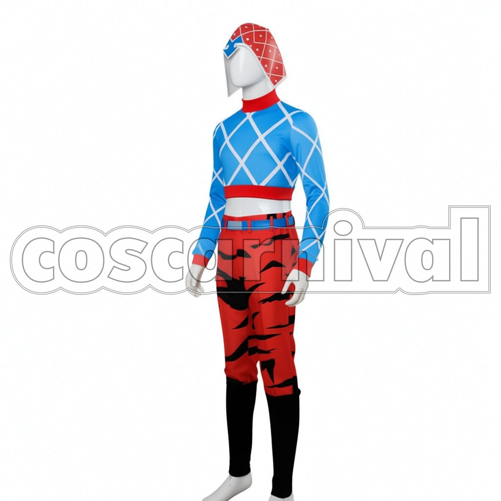JoJo's Bizarre Adventure Part 5 Golden Wind Guido Mista Giorno Giovanna Cosplay Costume
