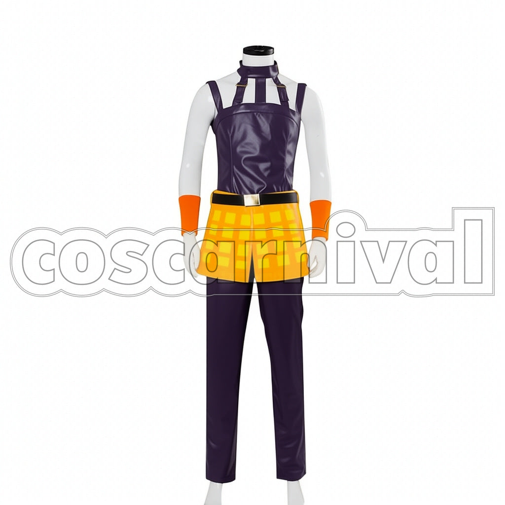 JoJo's Bizarre Adventure Part 5 Golden Wind Narancia Ghirga Giorno Giovanna Cosplay Costume