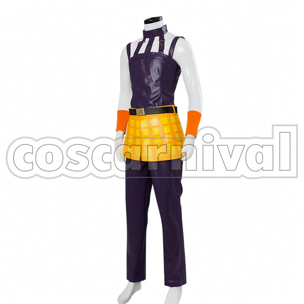 JoJo's Bizarre Adventure Part 5 Golden Wind Narancia Ghirga Giorno Giovanna Cosplay Costume