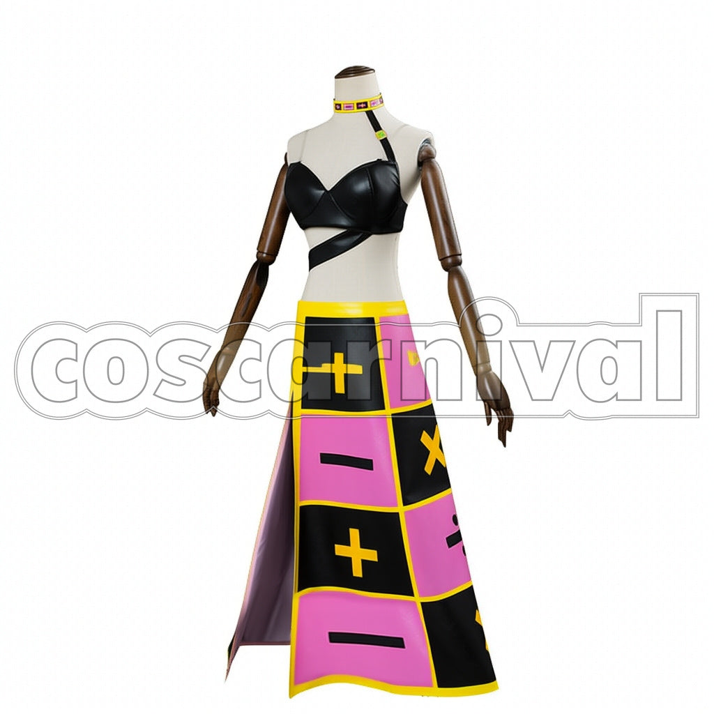 JoJo's Bizarre Adventure Part 5 Golden Wind Trish Una Giorno Giovanna Cosplay Costume