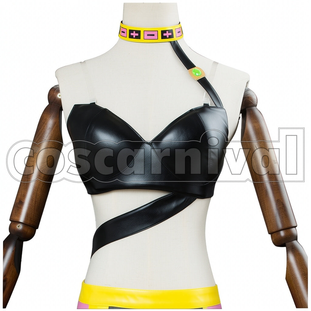 JoJo's Bizarre Adventure Part 5 Golden Wind Trish Una Giorno Giovanna Cosplay Costume