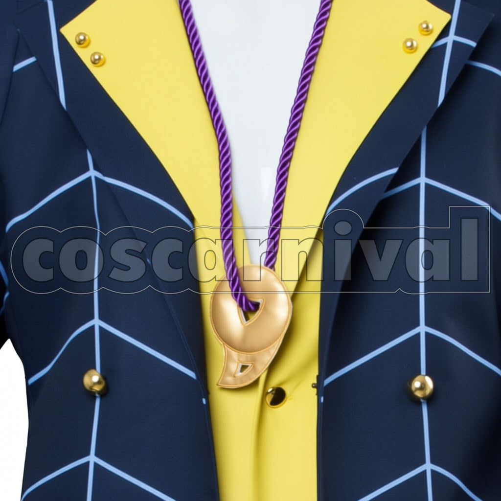 JoJo's Bizarre Adventure Part 5 Golden Wind Prosciutto Giorno Giovanna Cosplay Costume