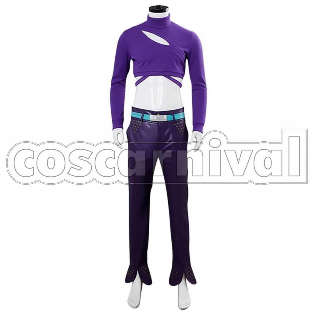 JoJo's Bizarre Adventure Part 5 Golden Wind Vinegar Doppio Giorno Giovanna Cosplay Costume