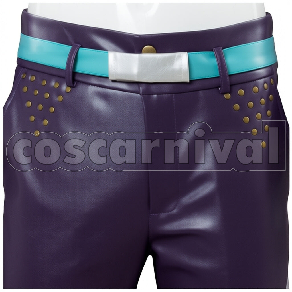 JoJo's Bizarre Adventure Part 5 Golden Wind Vinegar Doppio Giorno Giovanna Cosplay Costume