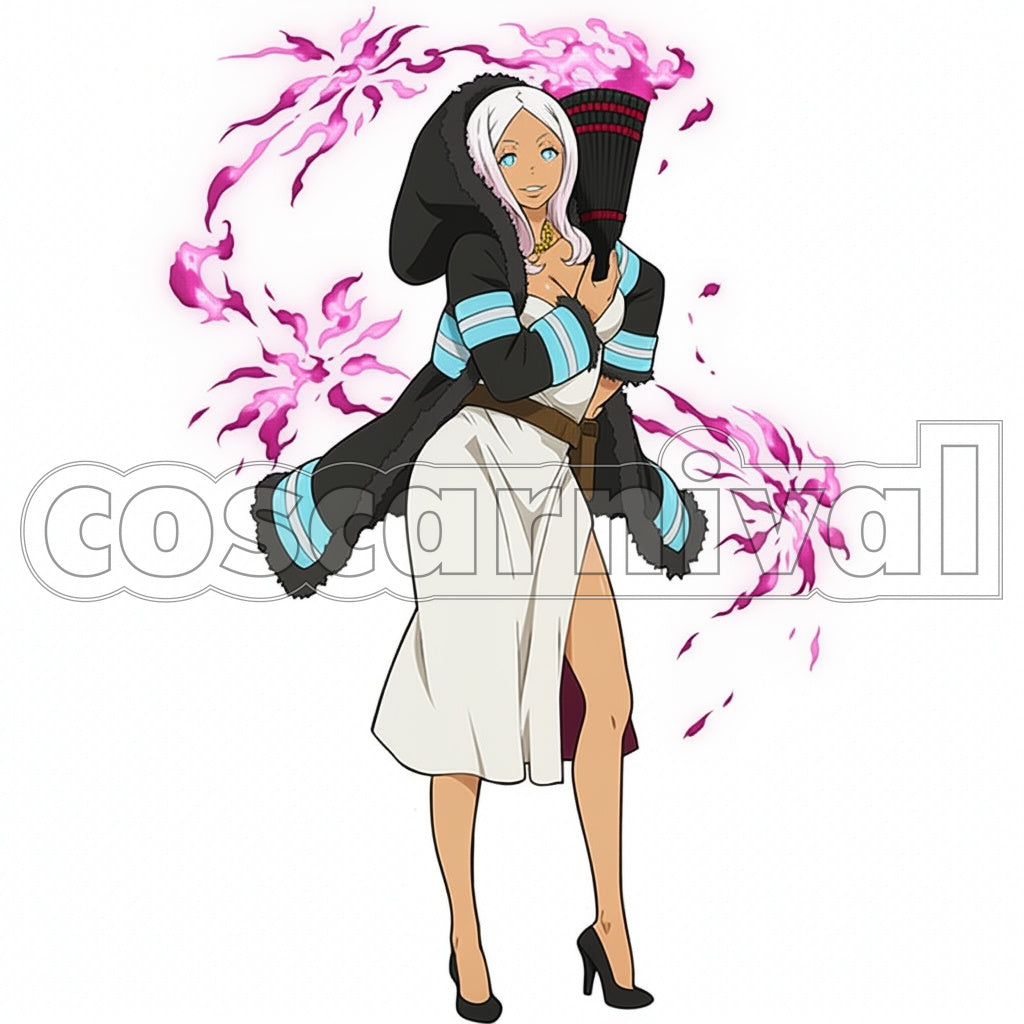 Fire Force Princess Hibana Cosplay Costume