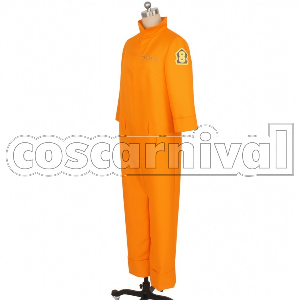 Fire Force Shinra Kusakabe / Akitaru Obi / Takehisa Hinawa / Maki Oze Cosplay Costume