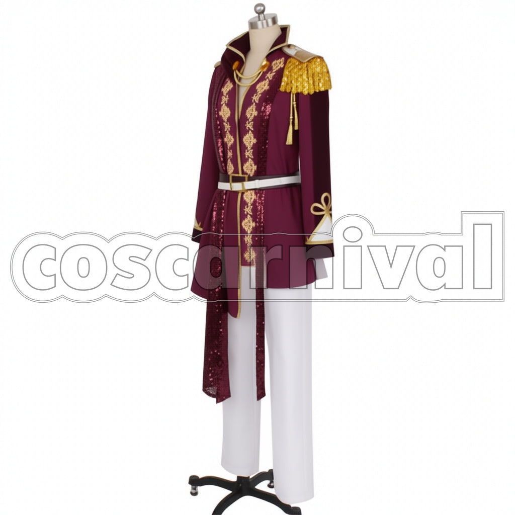 Utano☆Princesama Maji LOVE Kingdom ST☆RISHE Ren Jeanguuji Cosplay Costume