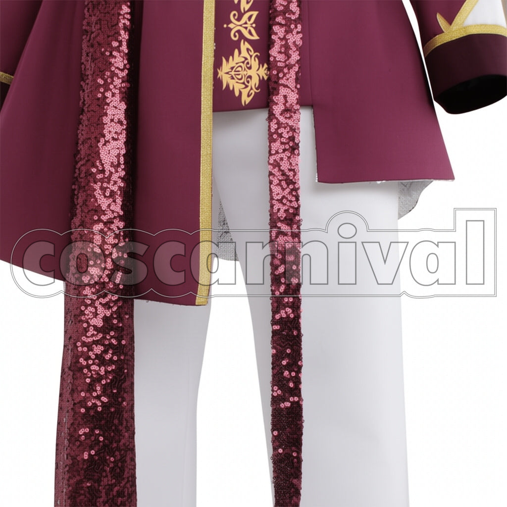 Utano☆Princesama Maji LOVE Kingdom ST☆RISHE Ren Jeanguuji Cosplay Costume