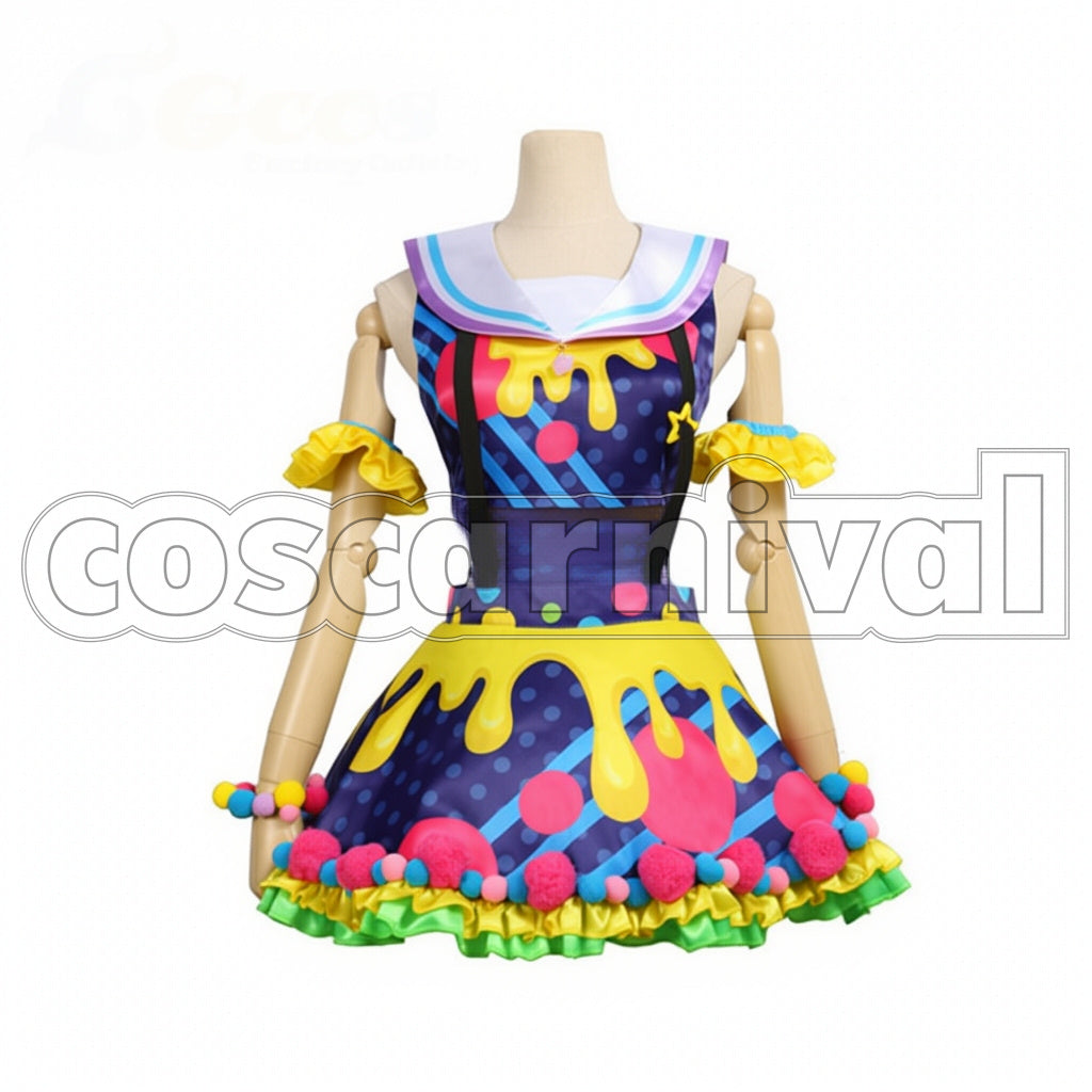 BanG Dream! Poppin’Party New_Costumes Arisa Ichigaya Cosplay Costume