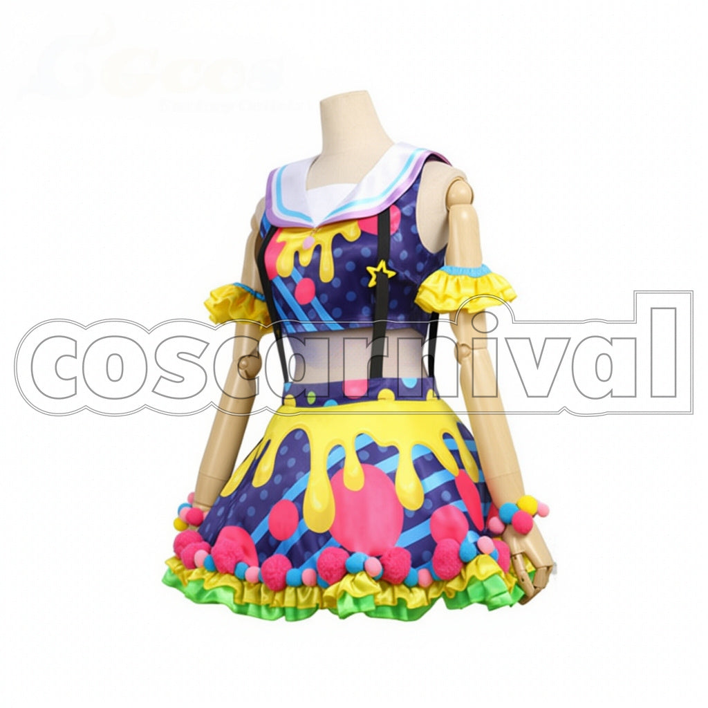 BanG Dream! Poppin’Party New_Costumes Arisa Ichigaya Cosplay Costume