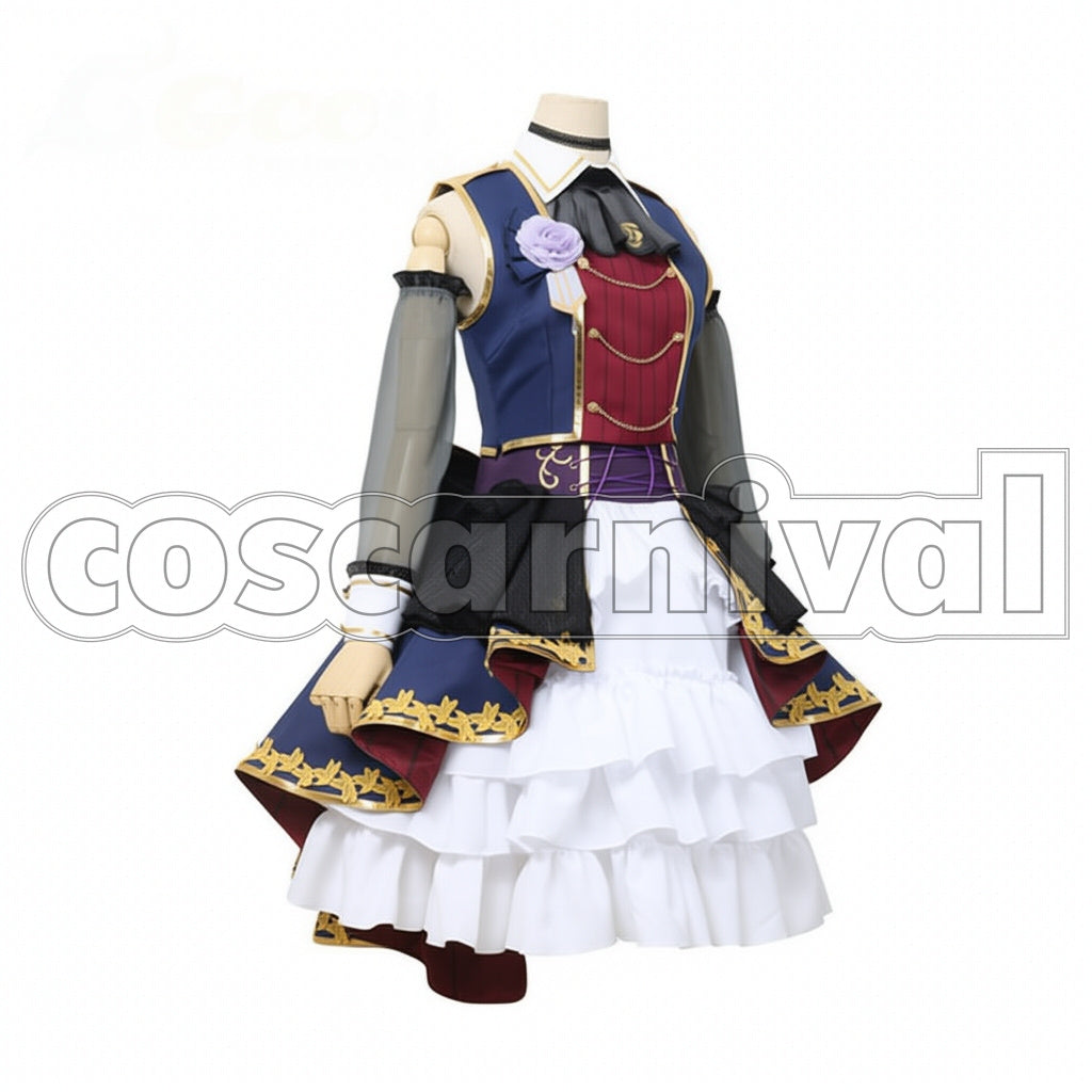 BanG Dream! 7th-LIVE Roselia Rinko Shirokane Cosplay Costume