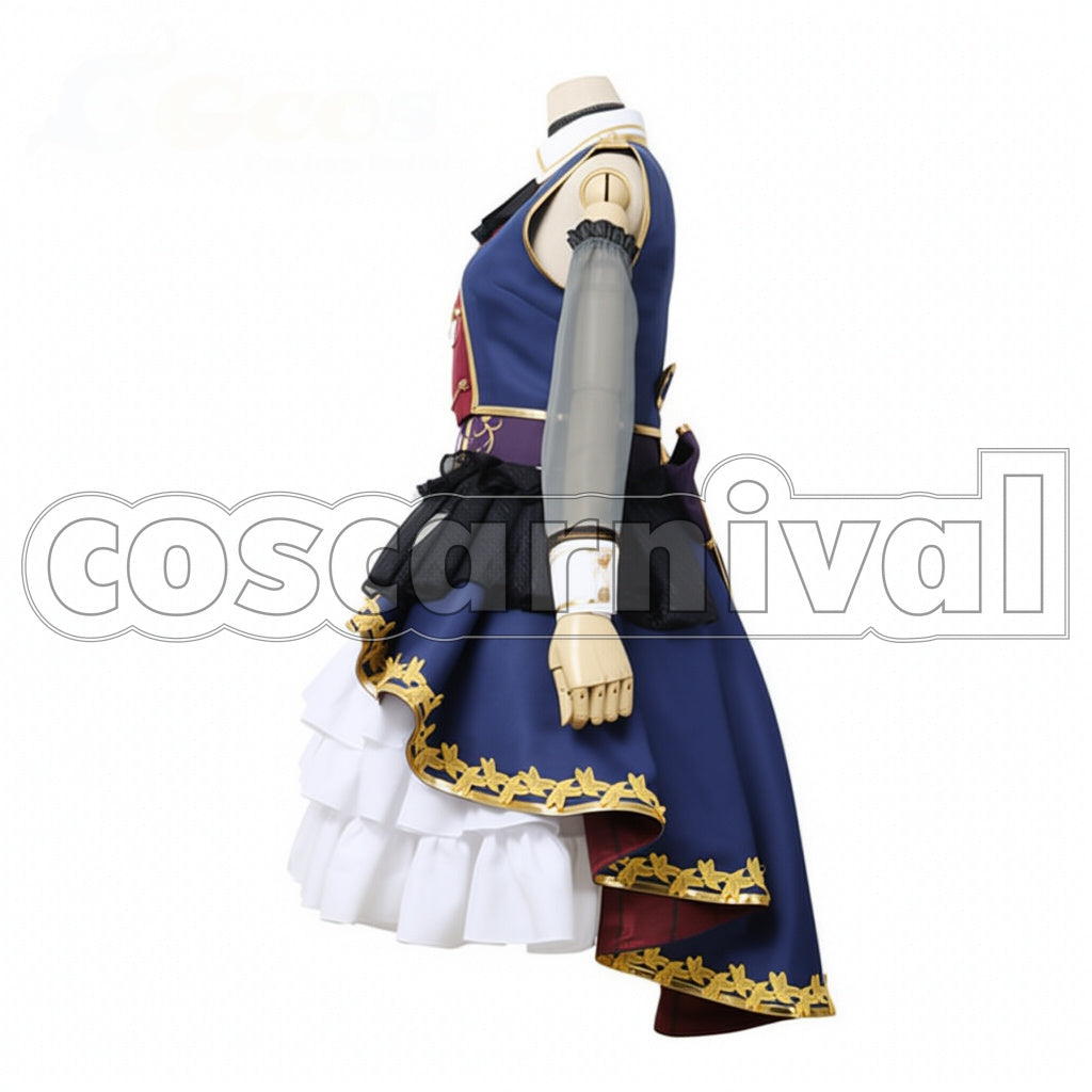 BanG Dream! 7th-LIVE Roselia Rinko Shirokane Cosplay Costume