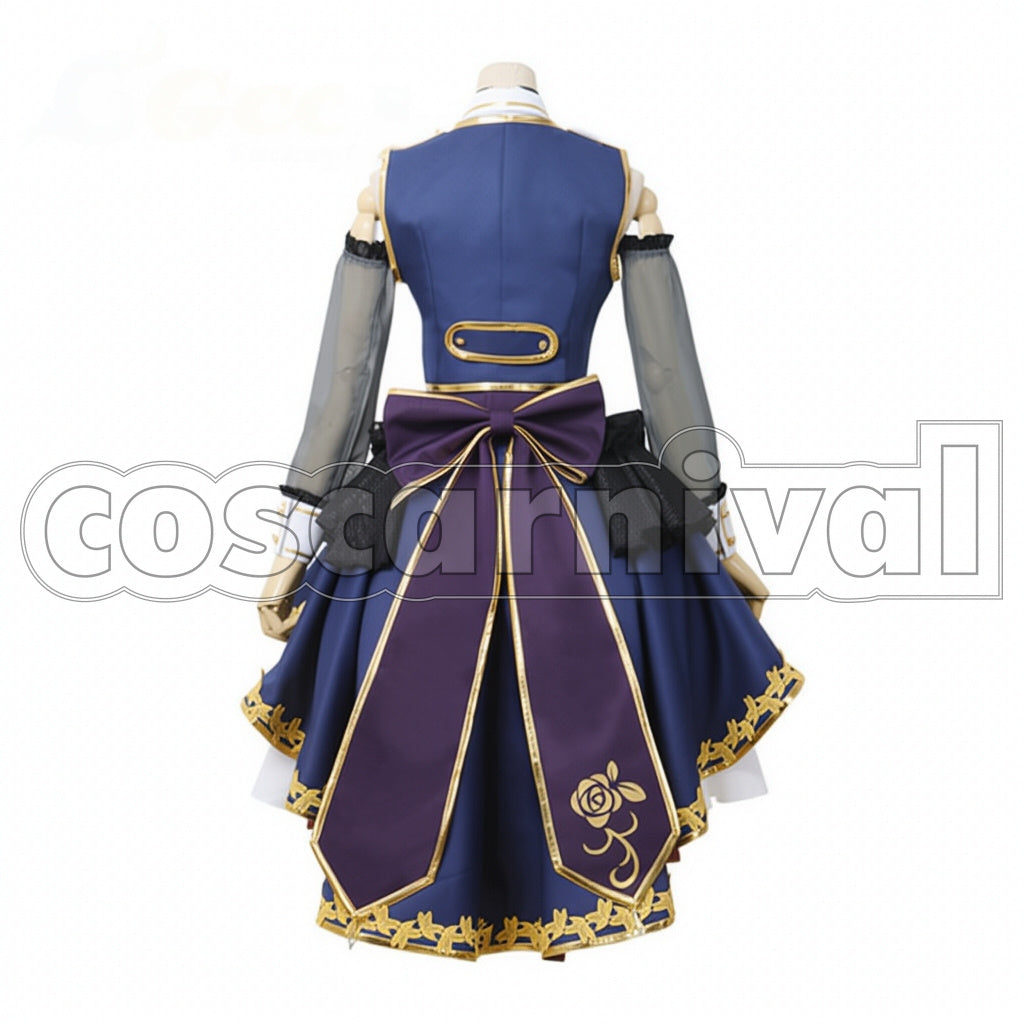 BanG Dream! 7th-LIVE Roselia Rinko Shirokane Cosplay Costume