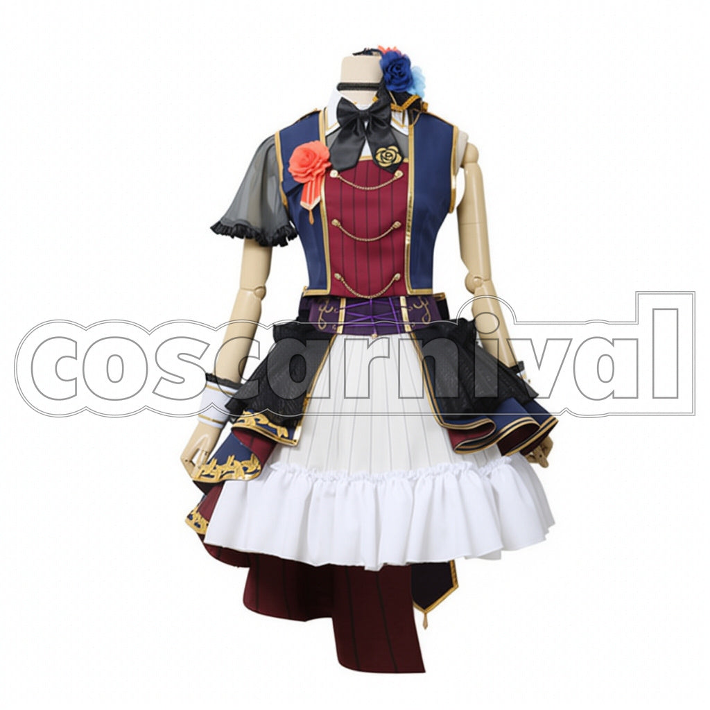 BanG Dream! 7th-LIVE Roselia Lisa Imai Cosplay Costume