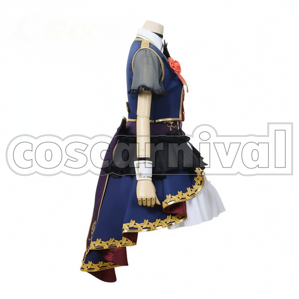 BanG Dream! 7th-LIVE Roselia Lisa Imai Cosplay Costume