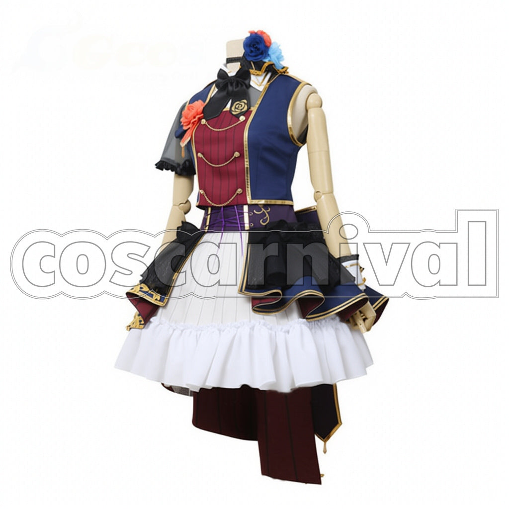 BanG Dream! 7th-LIVE Roselia Lisa Imai Cosplay Costume