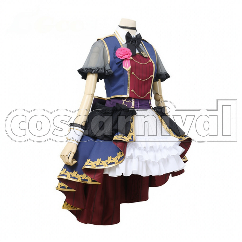 BanG Dream! 7th-LIVE Roselia Udagawaako Cosplay Costume