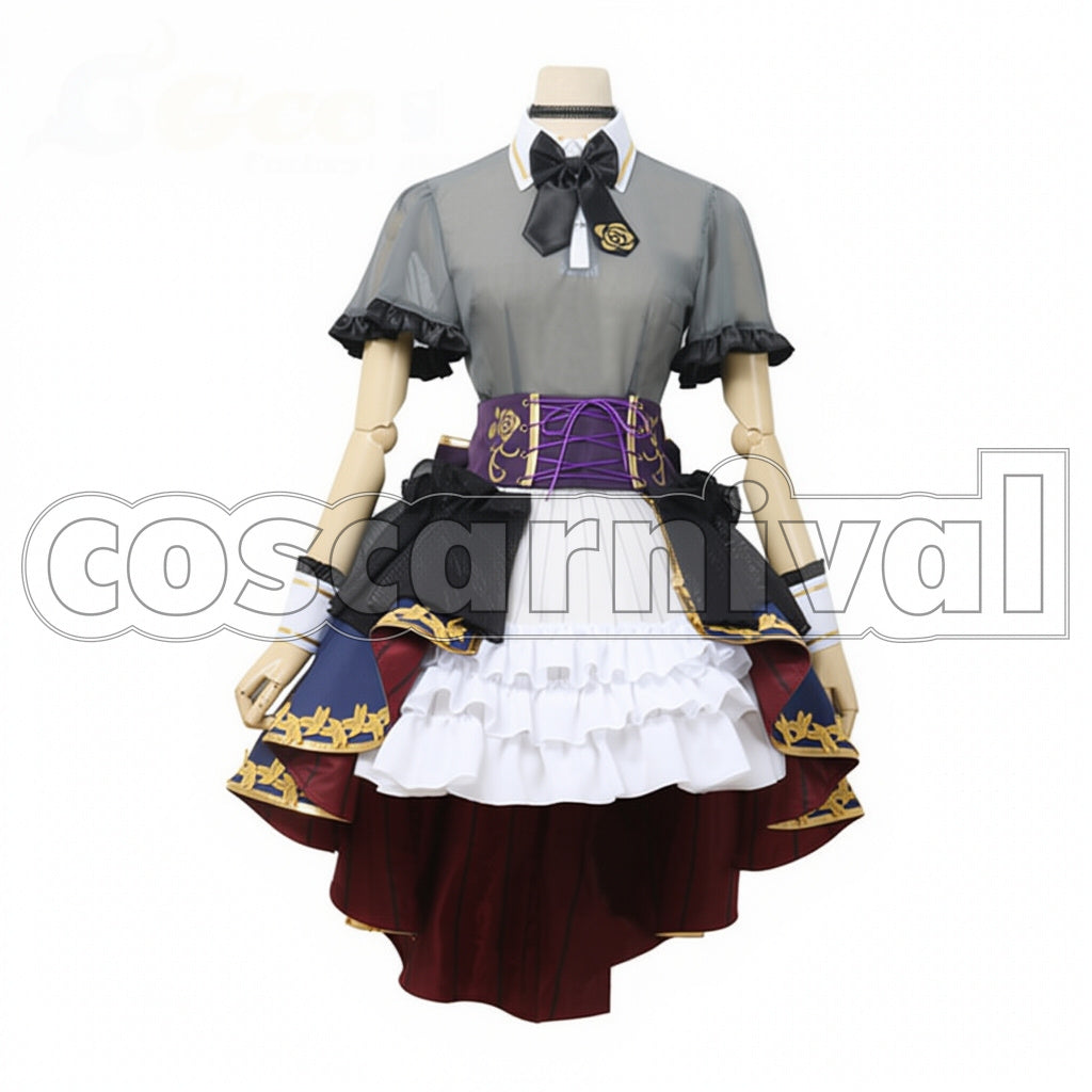 BanG Dream! 7th-LIVE Roselia Udagawaako Cosplay Costume