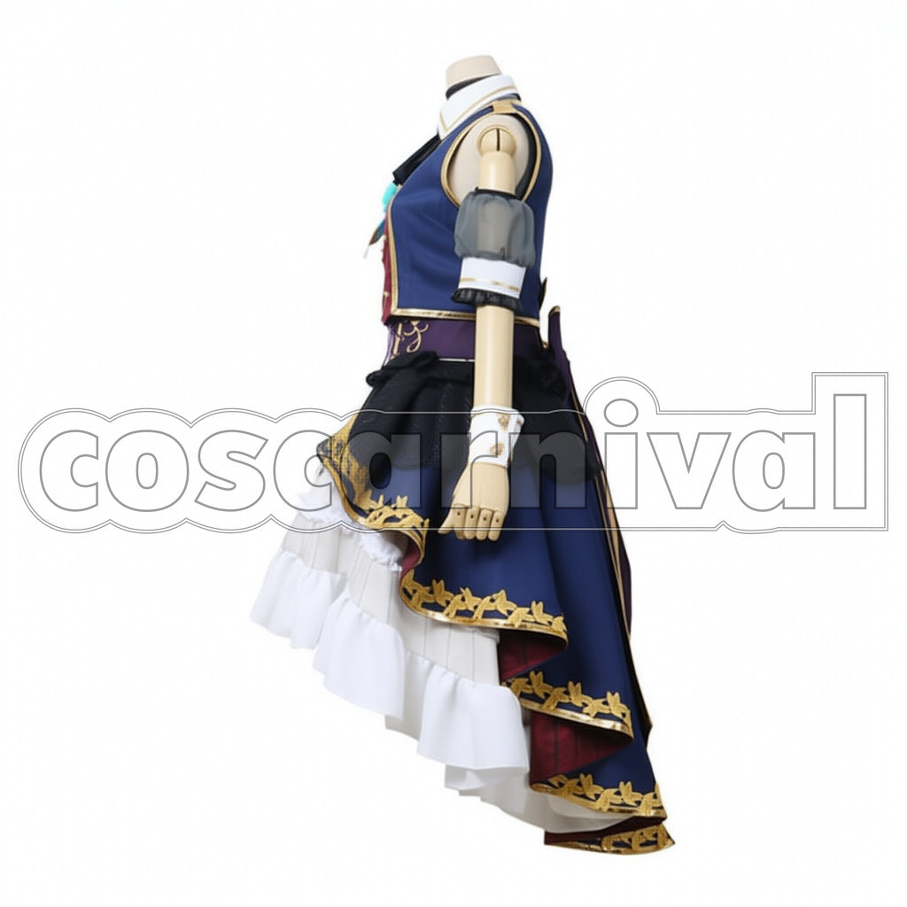 BanG Dream! 7th-LIVE Roselia Sayo Hikawa Cosplay Costume