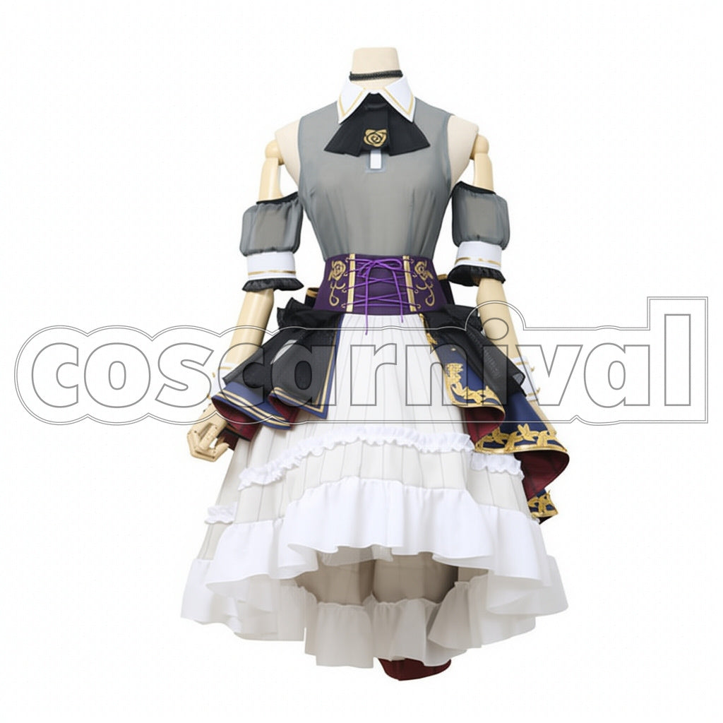 BanG Dream! 7th-LIVE Roselia Sayo Hikawa Cosplay Costume