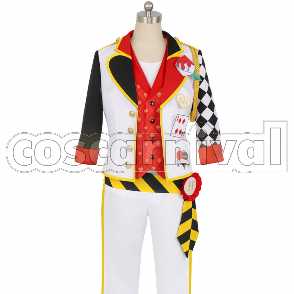 Disney Twisted-Wonderland Heartslabyul Dorm Cater Diamond Cosplay Costume