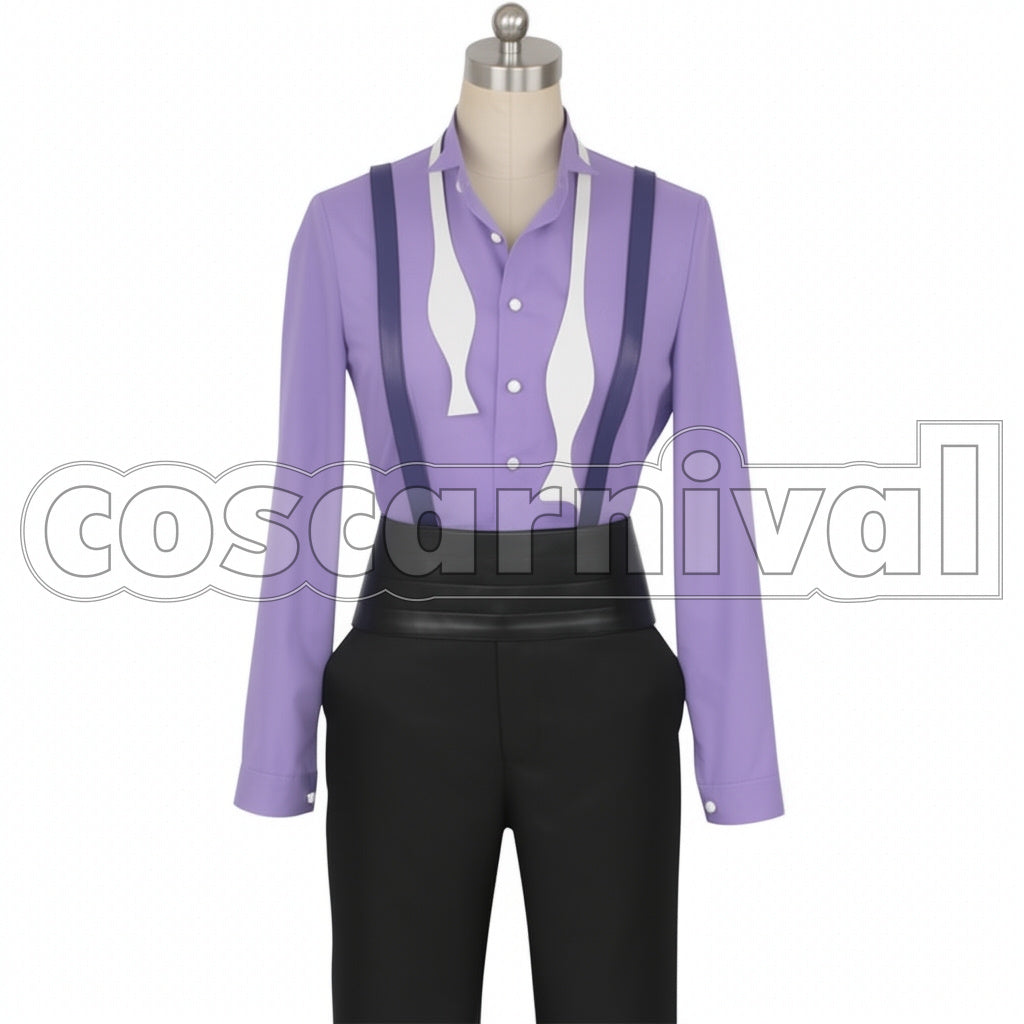 Disney Twisted-Wonderland Octavinelle Dorm Floyd Leech Cosplay Costume
