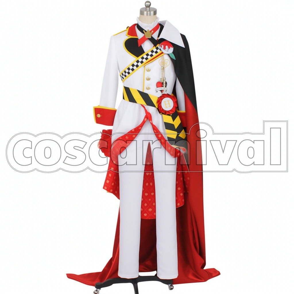 Disney Twisted-Wonderland Heartslabyul Dorm Riddle Rosehearts Cosplay Costume