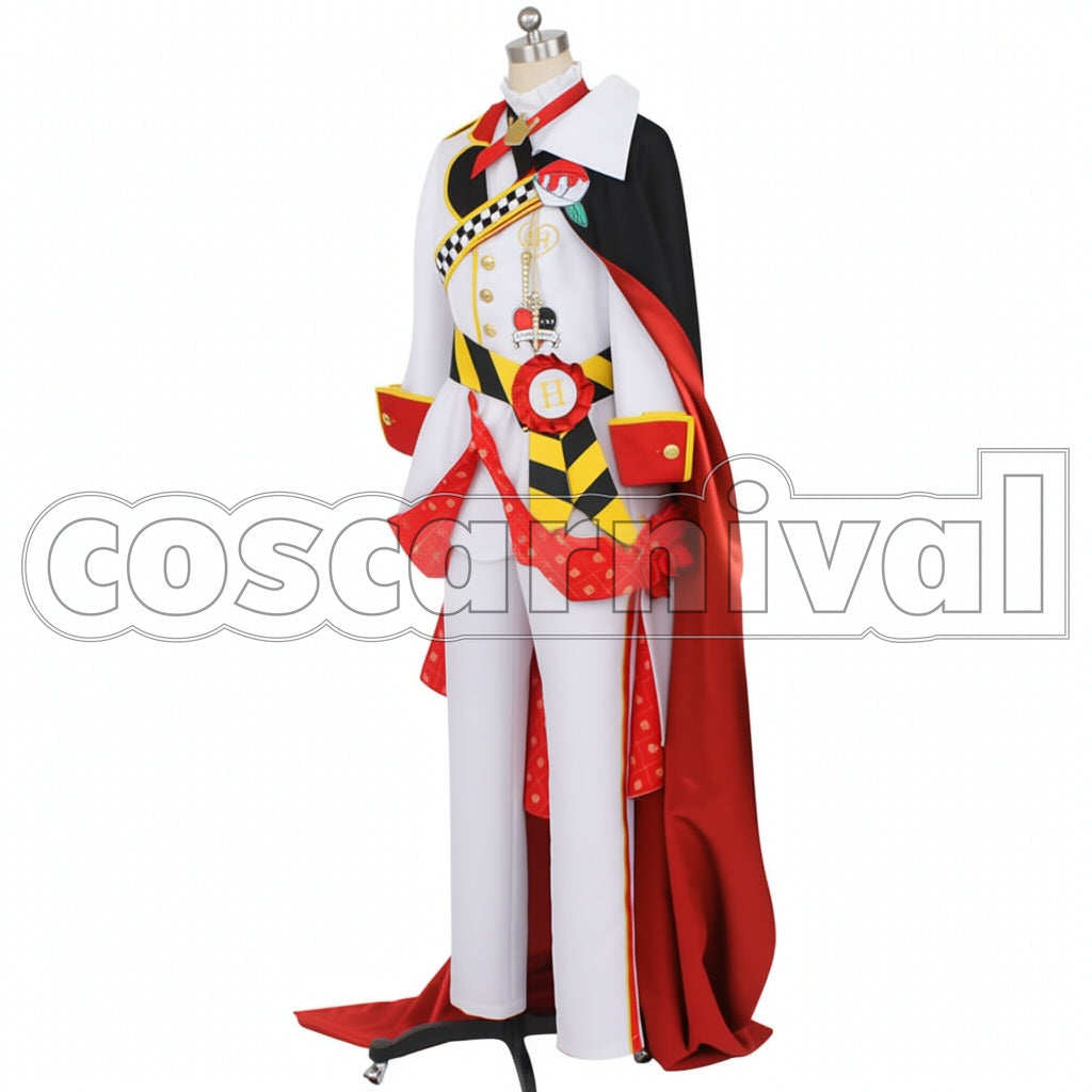 Disney Twisted-Wonderland Heartslabyul Dorm Riddle Rosehearts Cosplay Costume