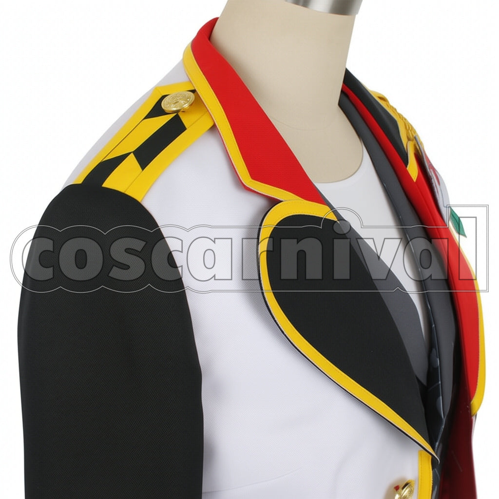 Disney Twisted-Wonderland Heartslabyul Dorm Deuce Spade Cosplay Costume