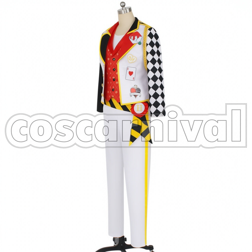 Disney Twisted-Wonderland Heartslabyul Dorm Ace Trappola Cosplay Costume