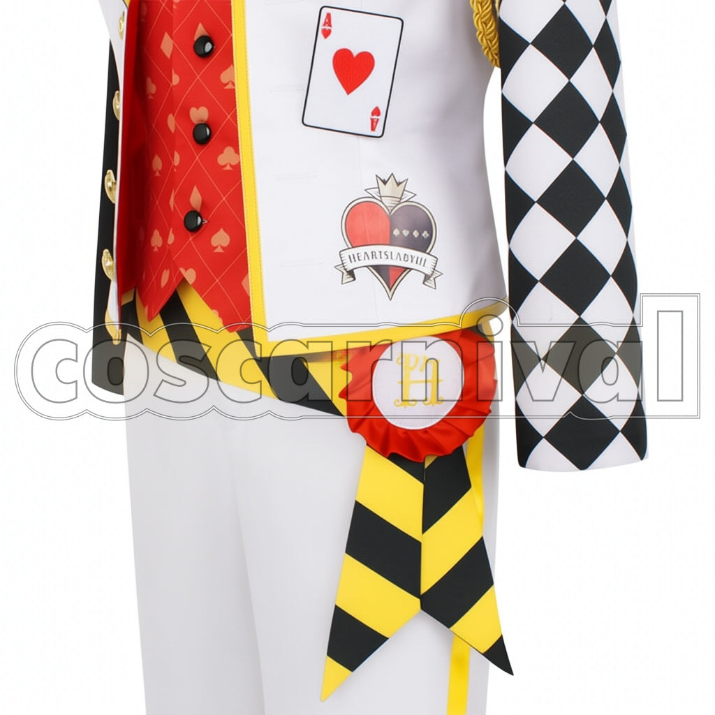 Disney Twisted-Wonderland Heartslabyul Dorm Ace Trappola Cosplay Costume