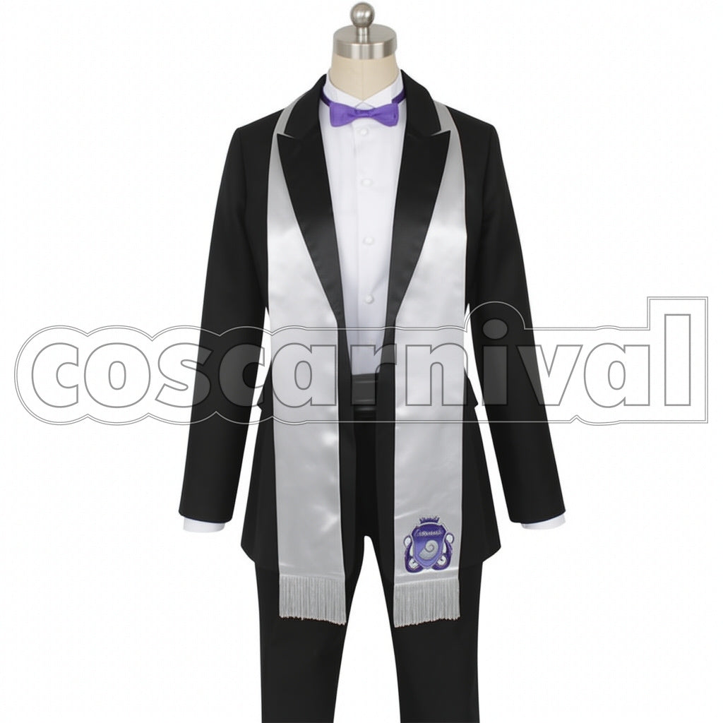 Disney Twisted-Wonderland Octavinelle Dorm Azul Ashengrotto Cosplay Costume