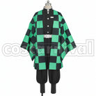 Demon Slayer: Kimetsu no Yaiba Manga Version Tanjiro Kamado Cosplay Costume