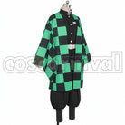 Demon Slayer: Kimetsu no Yaiba Manga Version Tanjiro Kamado Cosplay Costume