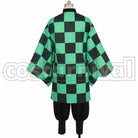 Demon Slayer: Kimetsu no Yaiba Manga Version Tanjiro Kamado Cosplay Costume