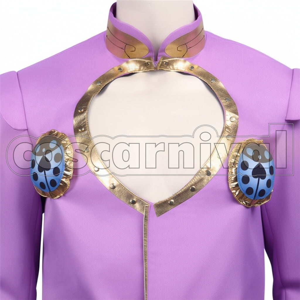 JoJo's Bizarre Adventure Giorno Giovanna Cosplay Costume