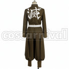 Demon Slayer: Kimetsu no Yaiba Anime Version Zenitsu Agatsuma Cosplay Costume
