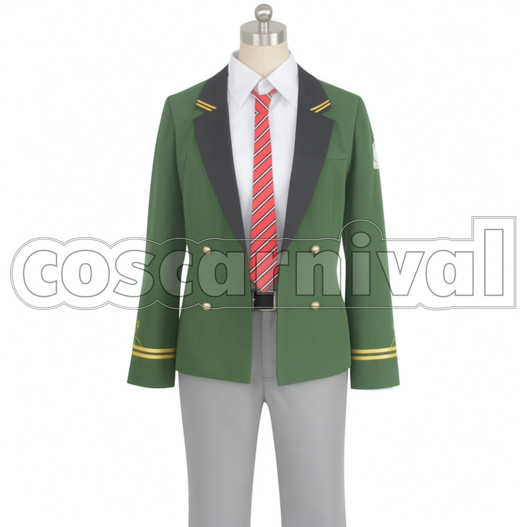 On Air! Arata Koujo Jewelry Hill Academy 2 Year School Uniform Cosplay Costume